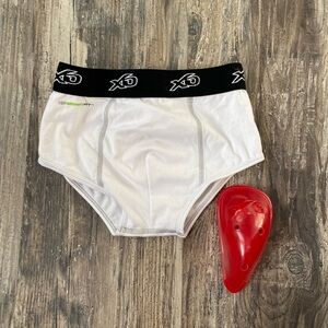 XO Procup 2.0 Brief Youth Large ball hockey baseball softball groin protection
